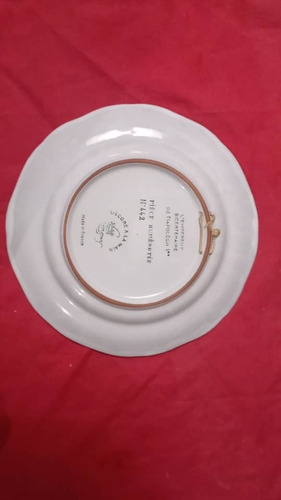 Plato De Cerámica Conmemorativo Al Nacimiento De Napoleón (Usado)