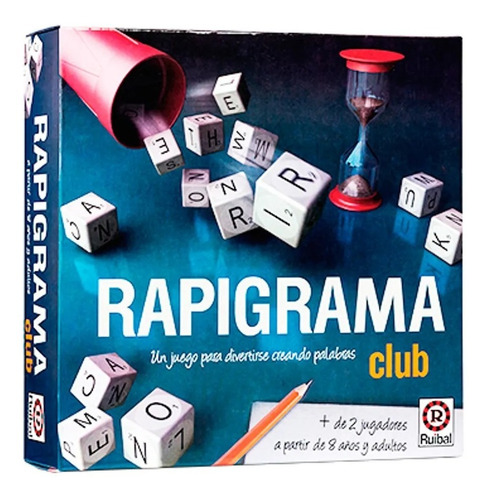 Rapigrama Club Juego Palabras Cruzadas Ruibal Art. 1251