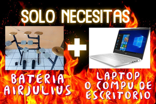 Bateria Electronica Casera (midi) - Airjulius (tutorial)