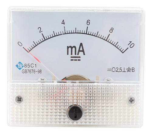 . Medidor De Corriente De Panel Analógico 0-10ma