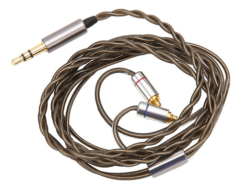 Cable De Auricular Mmcx 3.5 Mm Enchufe El Núcleo De Cobre