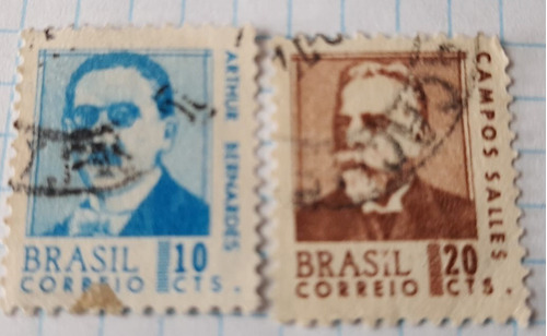 Sello Postal - Brasil - Presidentes 1967