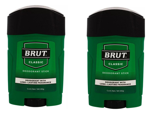 Brut Classic Stick Desodorante 2 Piezas Caballero 65g Fragancia Lavanda