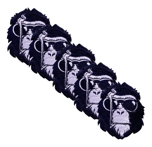 Parches Termoadhesivo Para Ropa, Mxynk-005, 5 Parches, Chimp