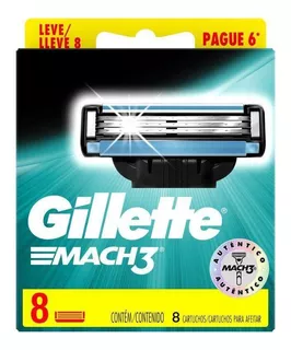 Carga Para Aparelho Gillette Mach3 L8p6
