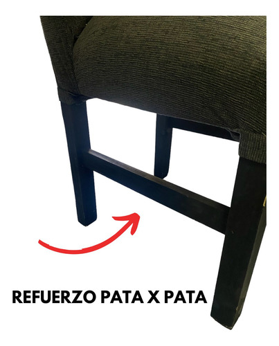 Mesa Con 4 Sillas Juego De Comedor Negro Chenille