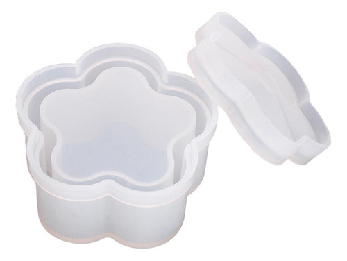 Molde De Silicona Transparente Para Hacer Joyas Flor Claro