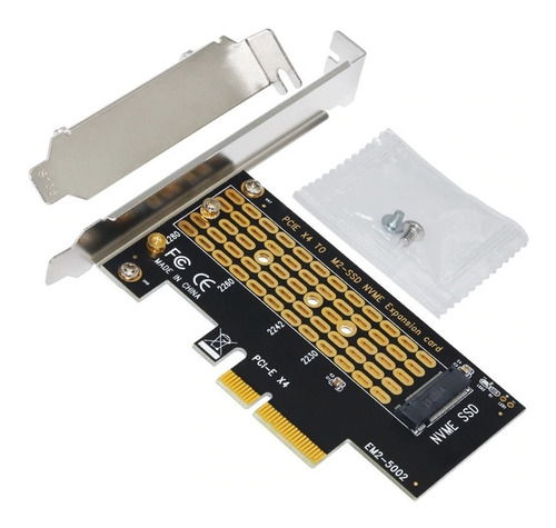 Adaptador Tarjeta Pci Express 4x 3.0 Ssd M.2 Nvme Key M  Pc