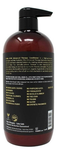 Pura Dor Acondicionador Therapy Argan Oil 709ml 24oz