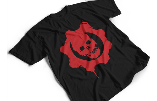 Camiseta Algodón Adulto Estampado De Videojuego Gears Of War