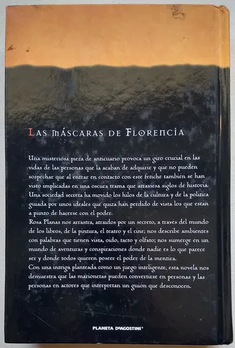 Las Máscaras De Florencia- Rosa Planas- Misterios Y Enigmas (Usado)