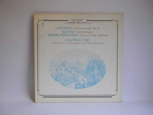 Arensky Glinka Rimsky-korsakov Eastman Trio Lp 1982