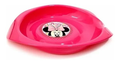 Imagen 2 de 5 de Combo Vaso Con Asas + Plato Linea Disney Minnie / Mickey