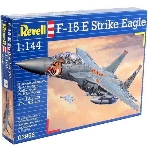 Kit de avión a reacción Revell F-15e Eagle 1/144, 03996