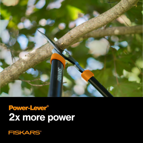 Podadora Fiskars De 71 Cm Con Cuchilla Para Cortar Hasta 4,5