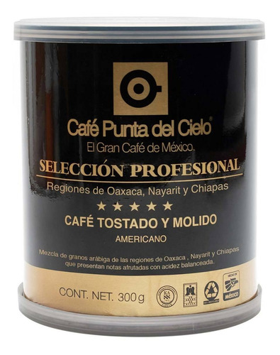 Café Punta Del Cielo Molido Selección Profesional 300g