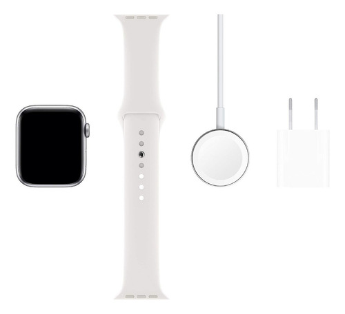 Imagen 3 de 3 de Apple Watch S5 40mm Silver Aluminum Color De La Caja Plateado