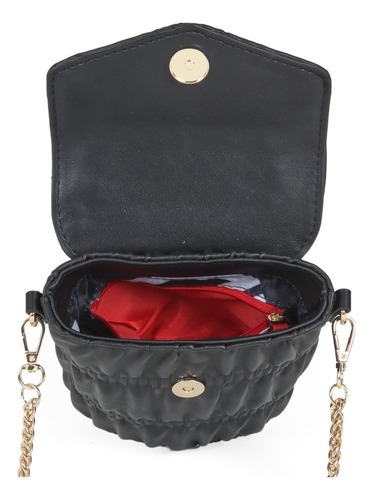 Bolsa Crossbody Cloe Nanael I Chico Color Negro