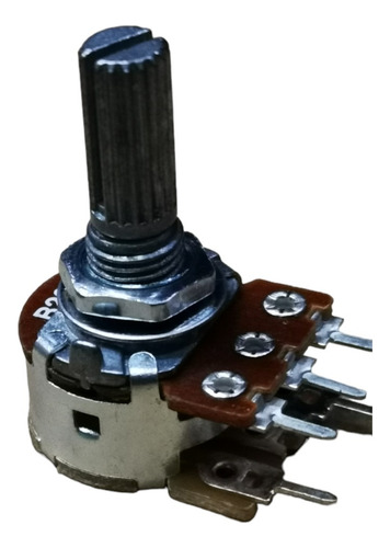 Potenciómetro 3pts C/switch 20k Paquete De 5pcs
