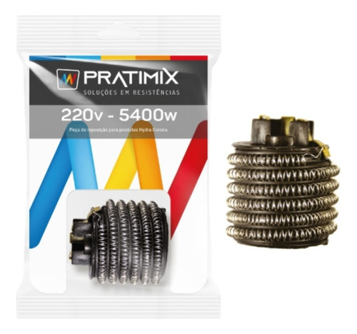 Resistencia Gorducha 3t 220v 5400w Tipo Corona Pratimix