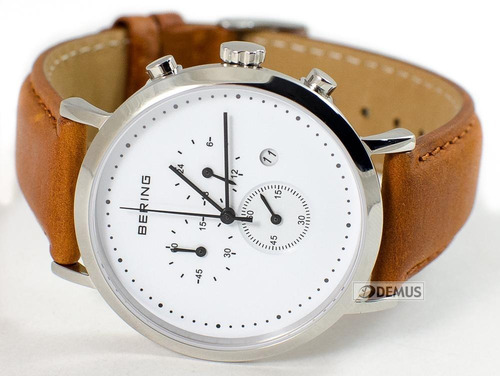 Reloj Bering Men Watch Polished Silver 10540-504