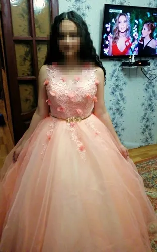 Vestido De Xv Años 15 Dulces 16 Color Melón Flores Encajes en venta en  Ecatepec de Morelos Estado De México por sólo $ 4,   Mexico