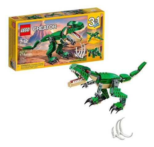 Lego Juego Construcción Grandes Dinosaurios 3 En 1 Niños