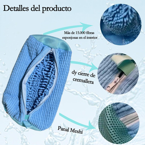 Bolsa De Lavandería Para Zapatos,cremallera Invisible Para