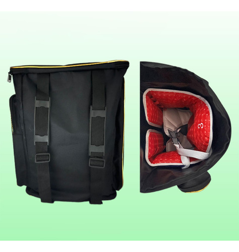 Boxing Gear Mackpack Splicio De Bolso De Bolso De Lona