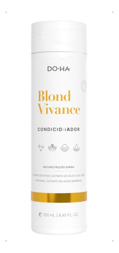 Condicionador Fortalecedor Blond Vivance Doha 240ml Ojon