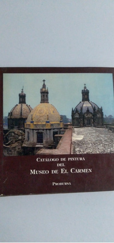 Libro Catalogo De Pintura Del Museo Del Carmen / A. Celorio 