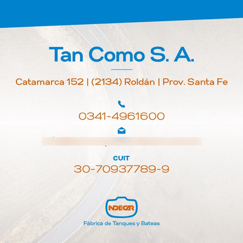 Tanque 35m3 2008 - Anticipo