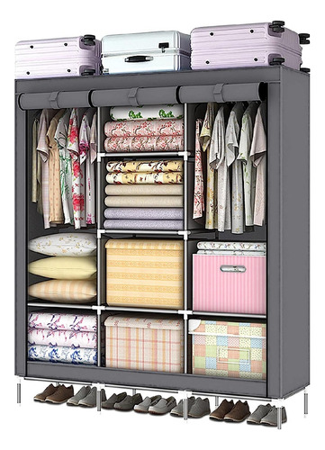 Perchero Organizador De Ropa Para Closet - Armable Y Prácti