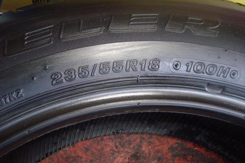Llanta 235 55 18 Bridgestone Dueler Ht687 100h 184 H (Usado)