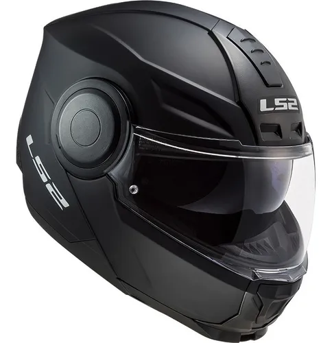 Casco Moto Abatible Ls2 Certificado Hombre Mujer Ece Color Negro Mate Scope  Solid Tamaño Del Casco Xl