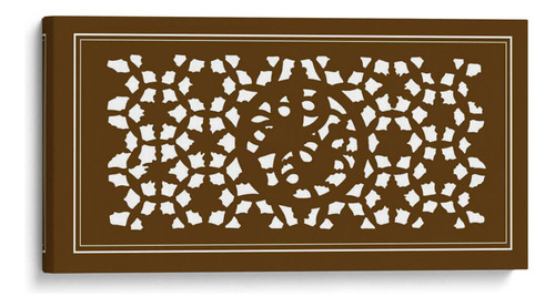 Canvas Lab Cuadro Pantalla Shoji En Brown Ii 60x30