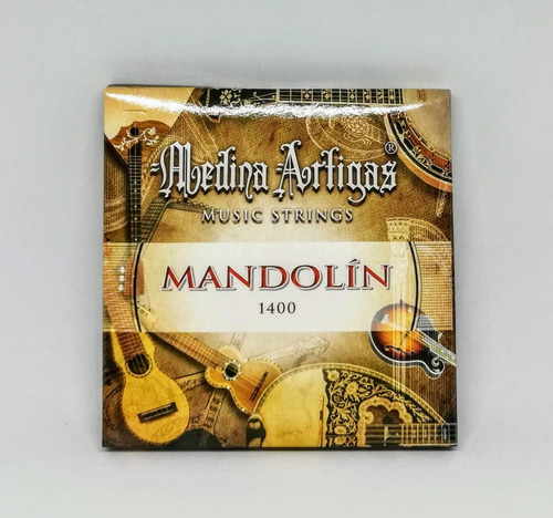 Encordado Mandolin Medina Artigas 1400 Acero 