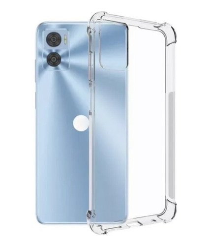 Funda Transparente Antigolpe Para Motorola Moto E22 / E22i