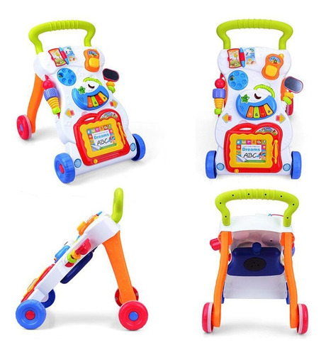 Caminadora Andadera Musical Multifuncional Unisex Para Bebé