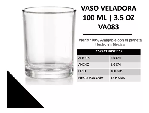 100 Vasos De Vidrio