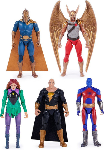 Black Adam: Multipack Figuras 4 Pulgadas