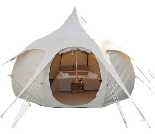 Carpas Para Glamping Modelo Loto, Con Ventanas.