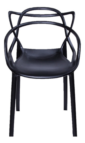 Imagen 2 de 3 de Silla Para Restaurante Trebol En Polipropileno