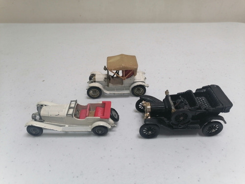 Matchbox Models Of Yesteryear Lote De 3 Vehículos Mercedes 