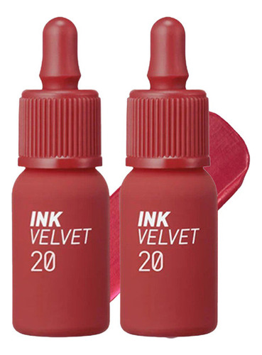 2 Tinta De Labios Ink Velvet N° 20 Classy Plum Rose