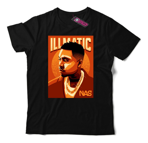 Remera Nas Illmatic Rap Hip Hop Rah11 Dtg Premium