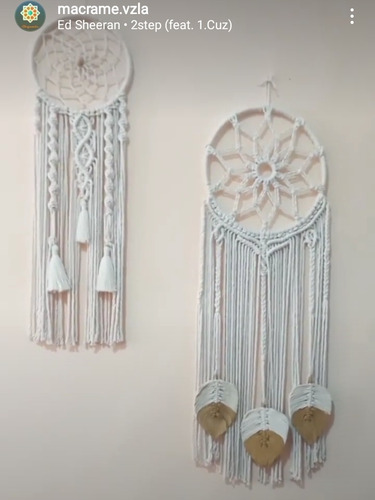 Imagen 2 de 5 de Atrapasueños En Macrame