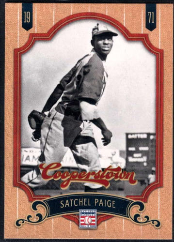 Baseball Mlb 2012 Panini Cooperstown Hof 75 Satchel Paige Nm