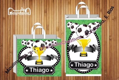 Bolsitas Para Sorpresitas Futbol X 10