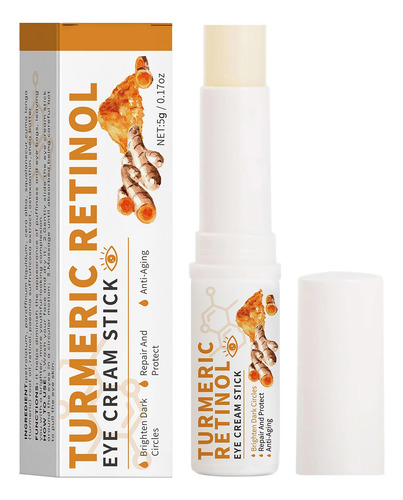 Crema De Ojos U Turmeric En Barra Hidratante Y Desalinizante